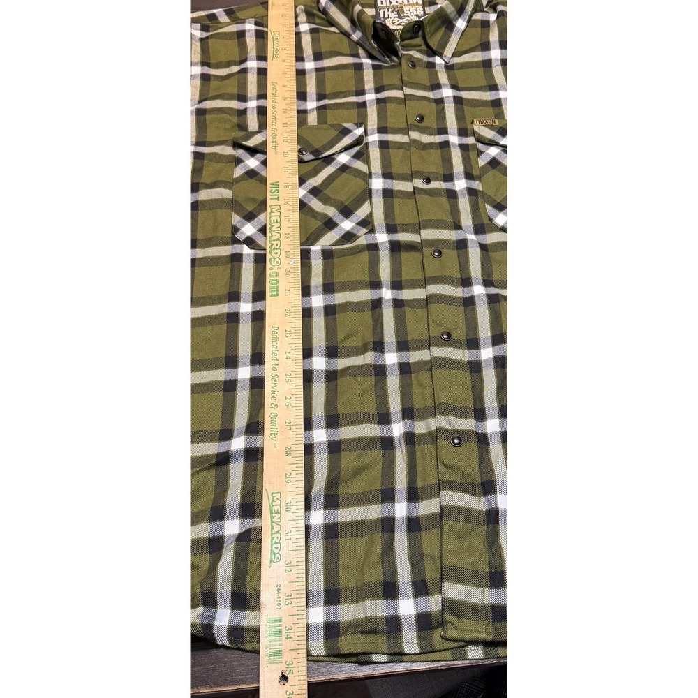 Dixxon Flannel Co Mens 5XL "THE .556" Pearl Snap Button Up/Down Long Sleeve - Picture 4 of 5